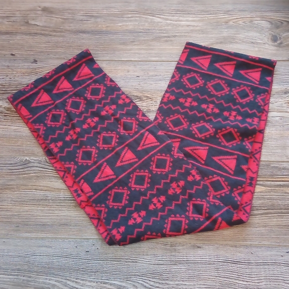 Bohemian Aztec Trendy Colorful Patterned Infinity Scarf - Picture 6 of 8